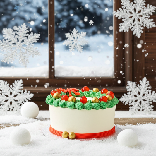 Festive Green Cake
