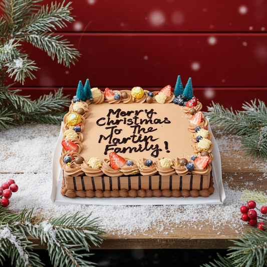 Christmas Chocolate Deluxe Cake