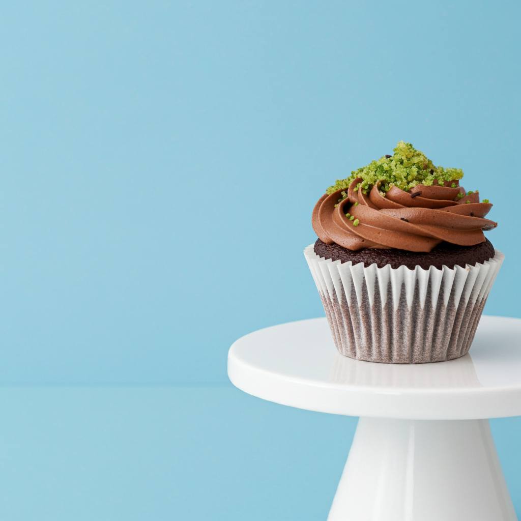 Dubai Kunafa Cupcake