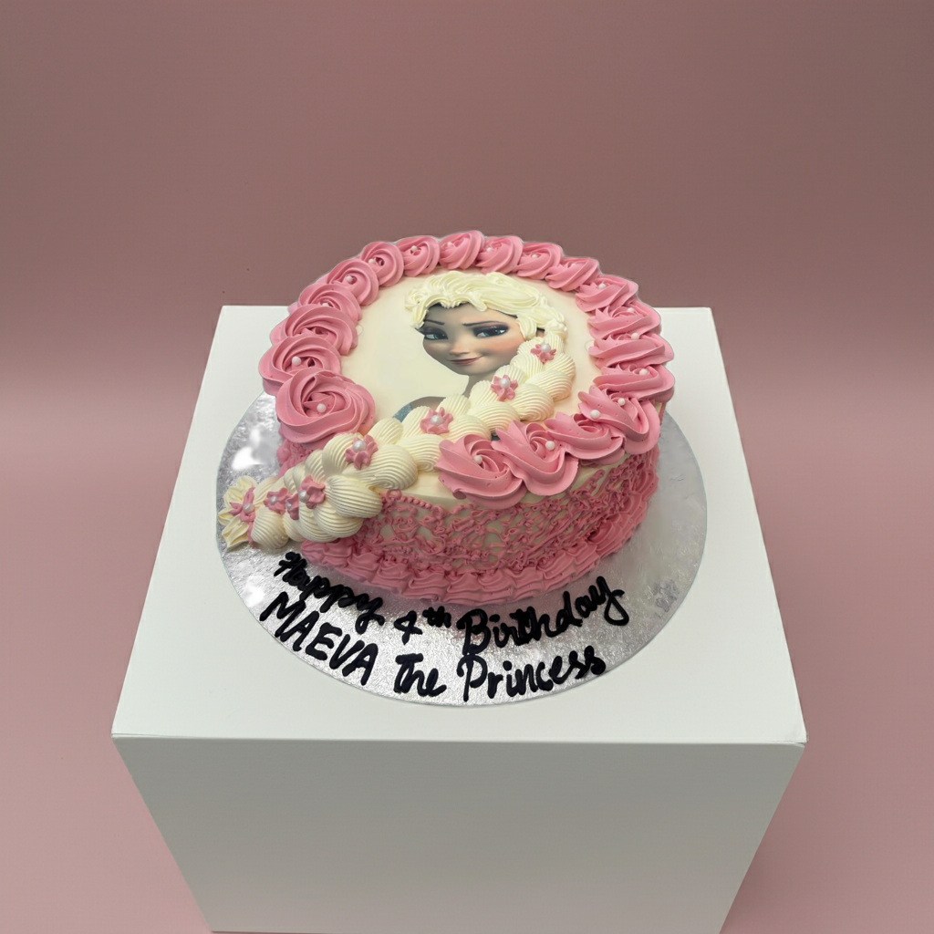 Elsa Theme Cake