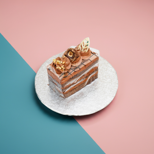 Ferrero Rocher Cake Slice
