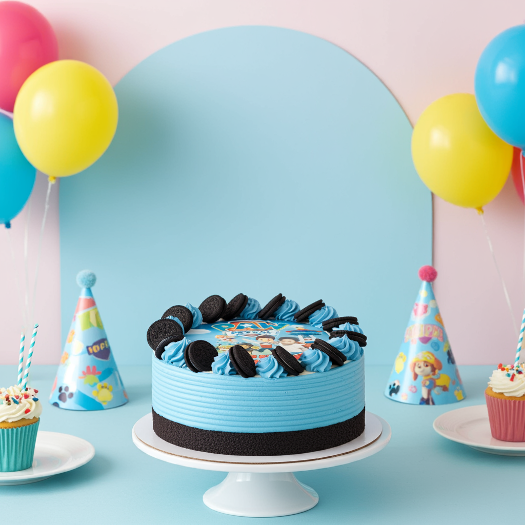 Paw Patrol Round Cake