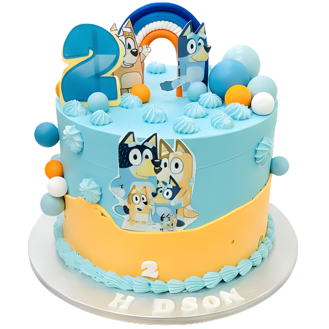 Bluey Family Fun Cake