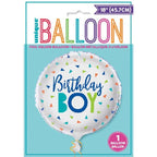 18" Confetti Birthday Girl Foil Balloon