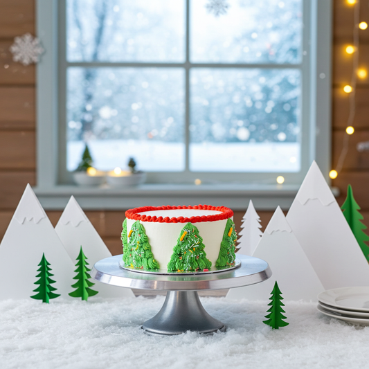 Santa’s forest cake