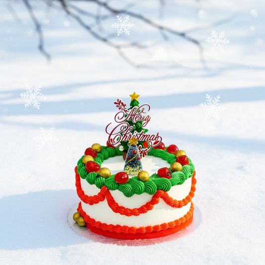 Winter Wonderland Tree Cake