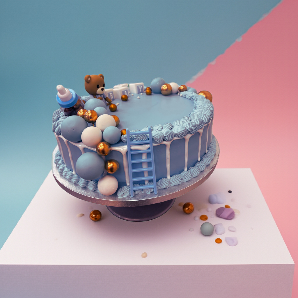 Baby Shower Boy Special Cake