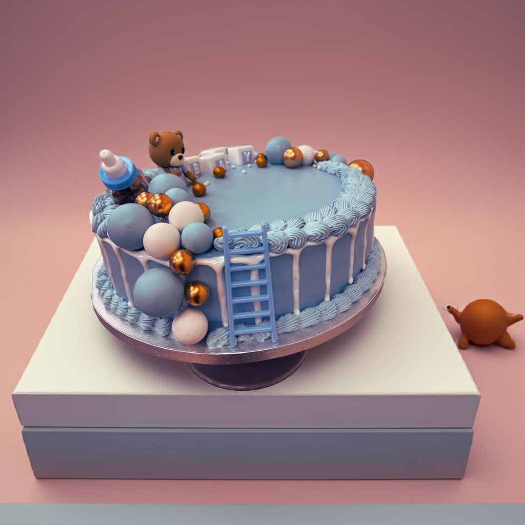 Baby Shower Boy Special Cake