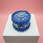 Blue Custom Cake