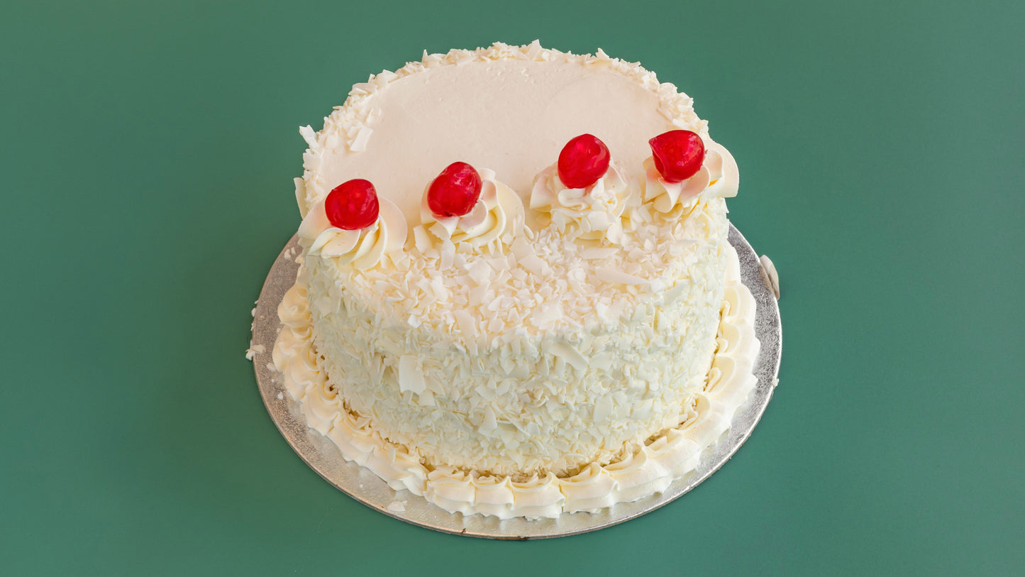 White Forest Cake