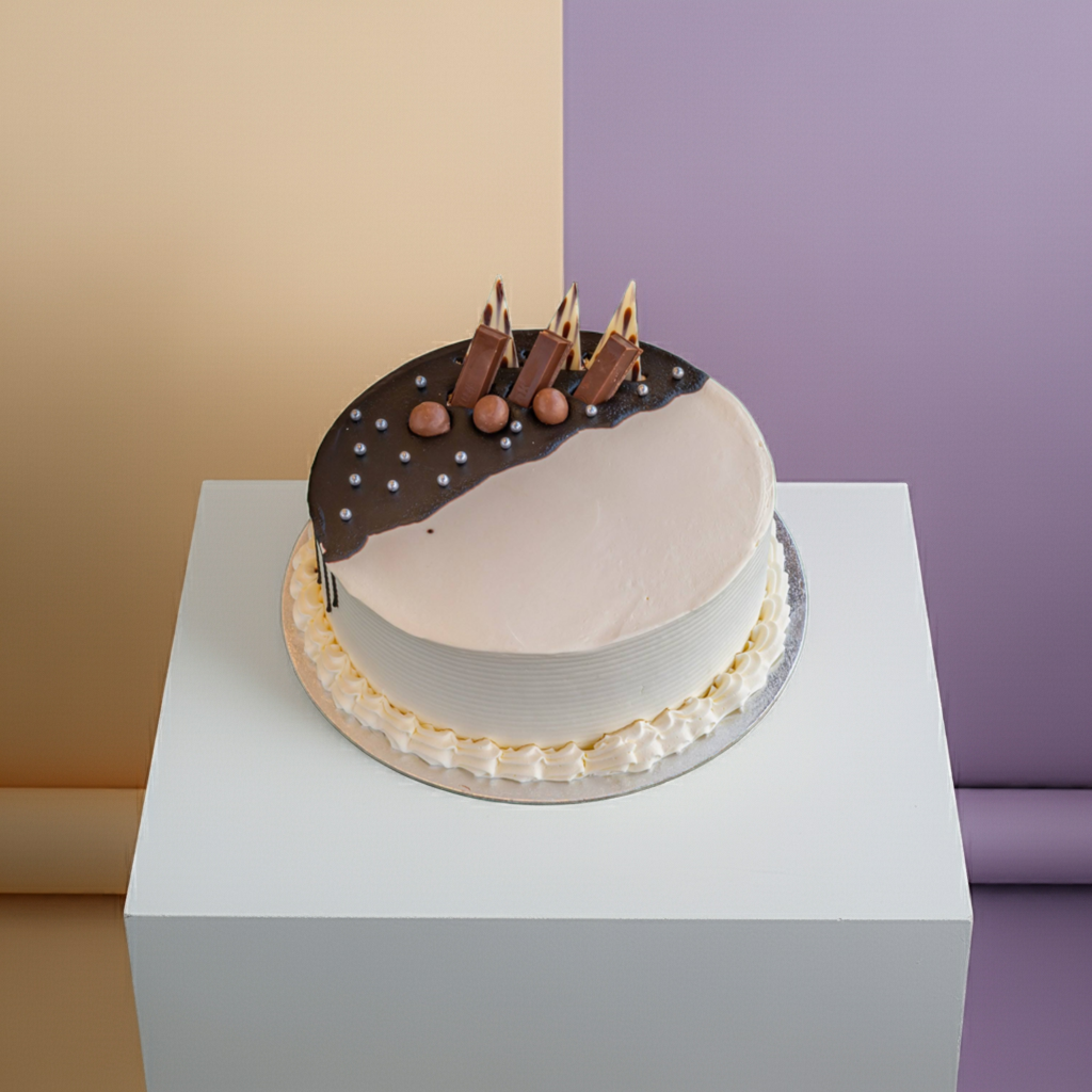 Choco Vanilla Cake