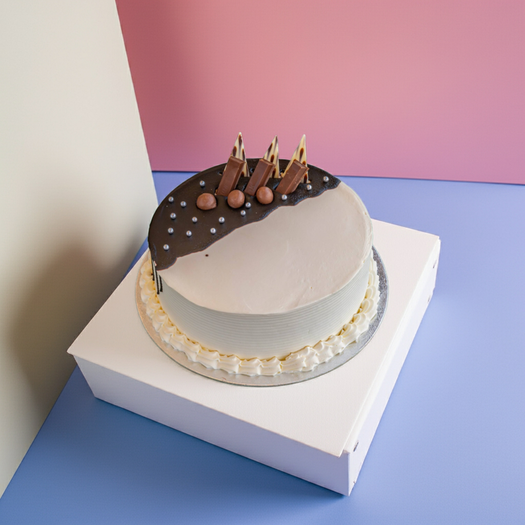 Choco Vanilla Cake