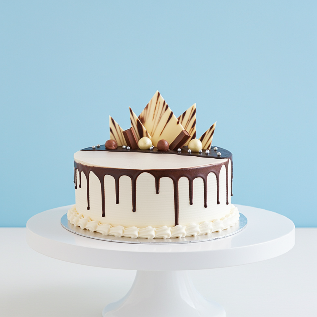 Choco Vanilla Cake