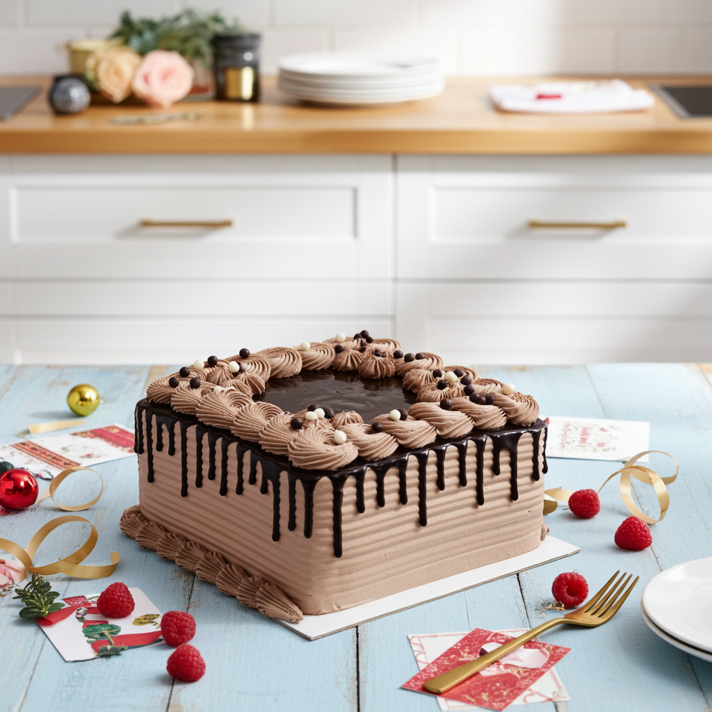 Chocolate Square Cake