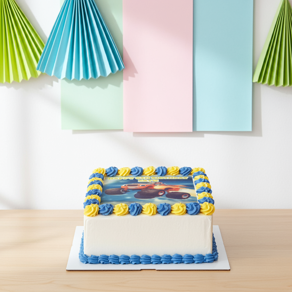 Custom Photo Cake