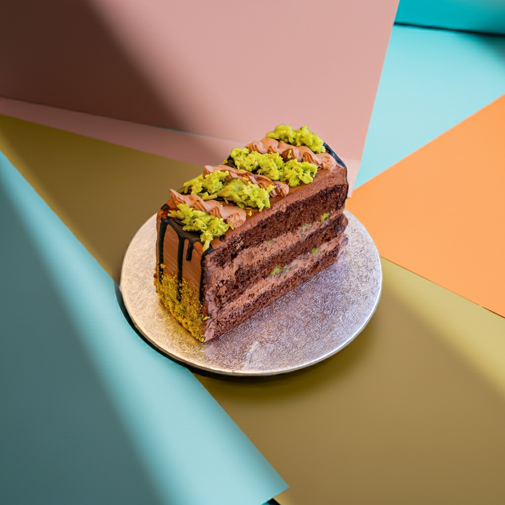Dubai Choco Kunafa Slice