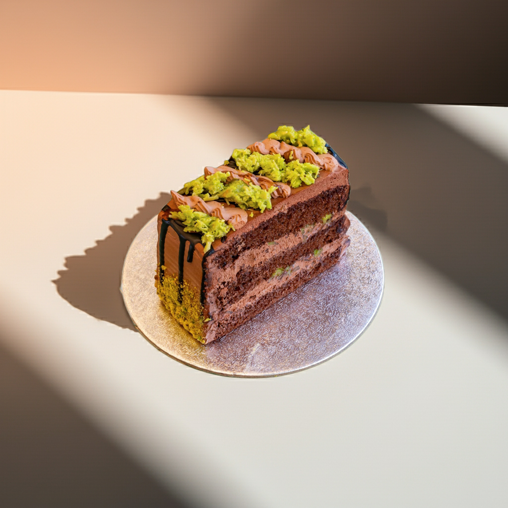 Dubai Choco Kunafa Slice