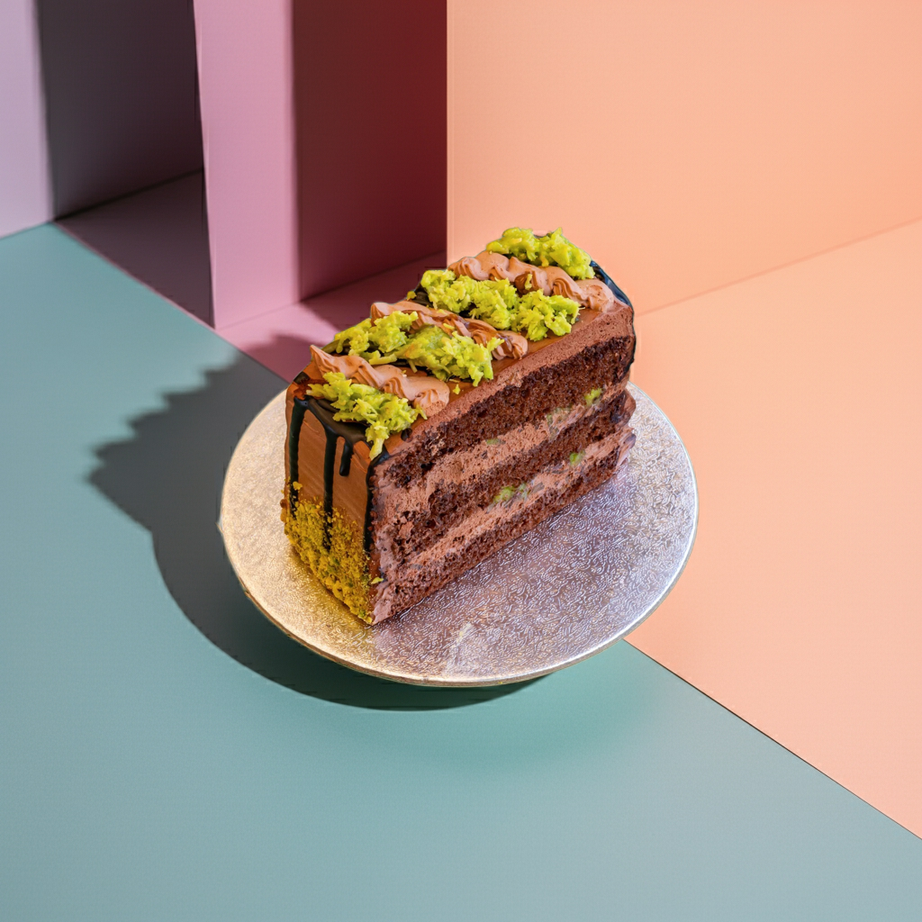 Dubai Choco Kunafa Slice