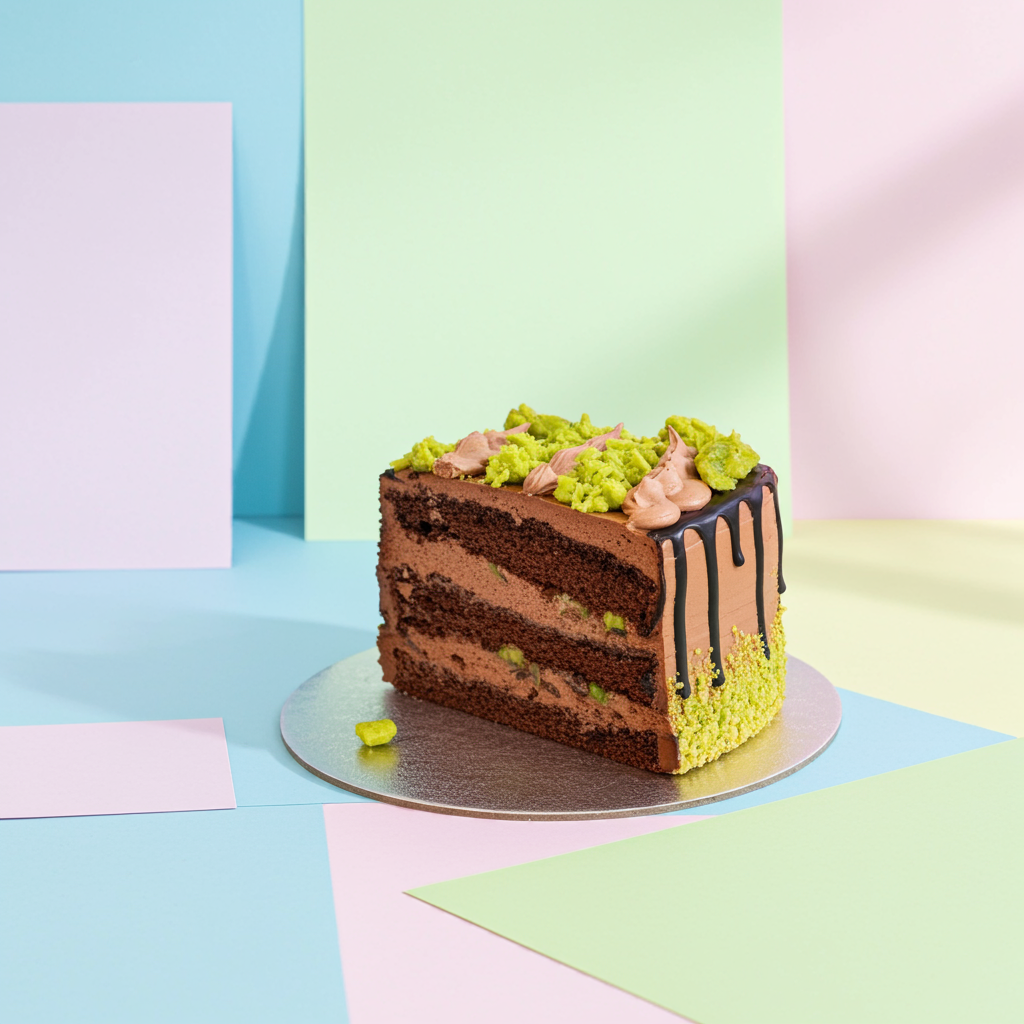 Dubai Choco Kunafa Slice