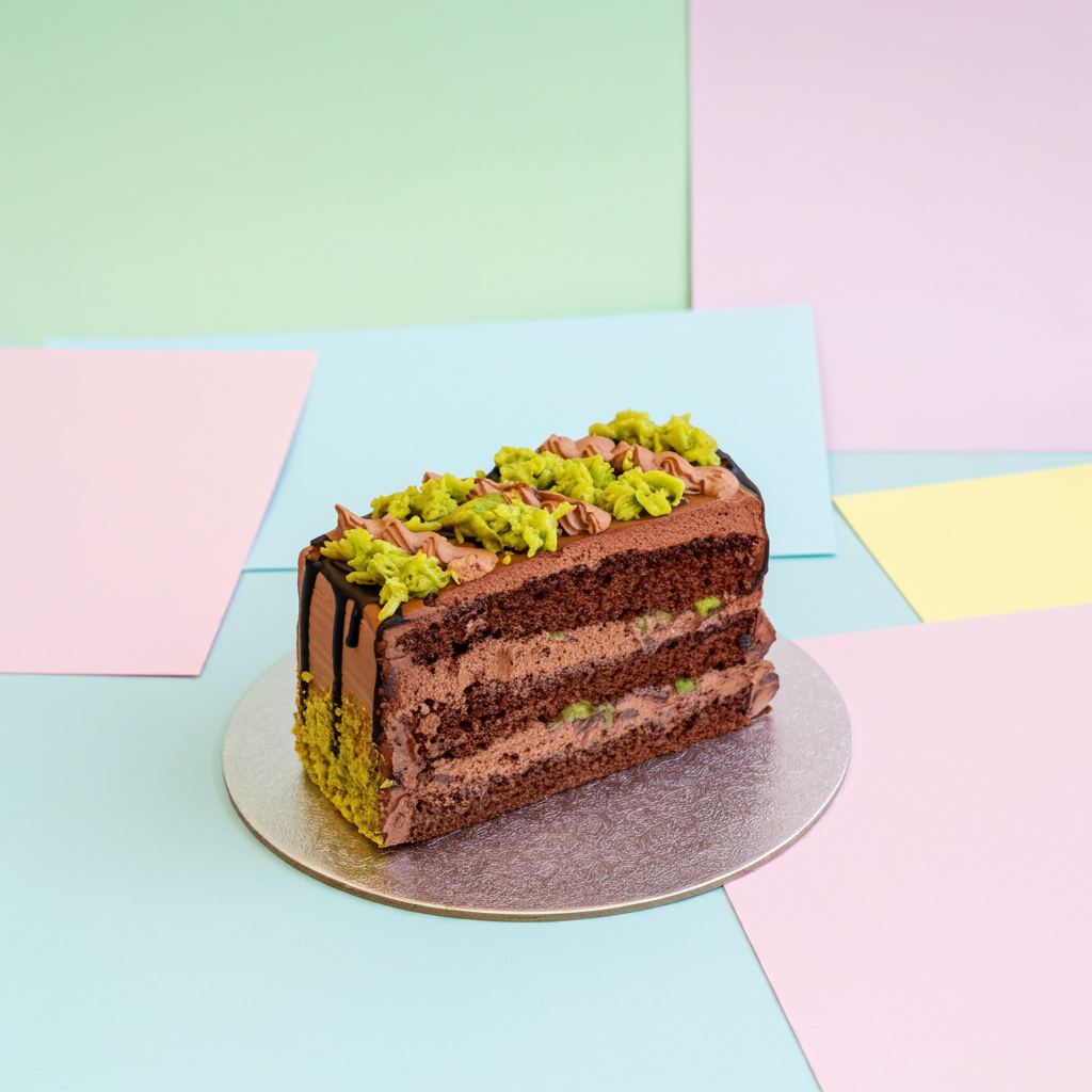 Dubai Choco Kunafa Slice