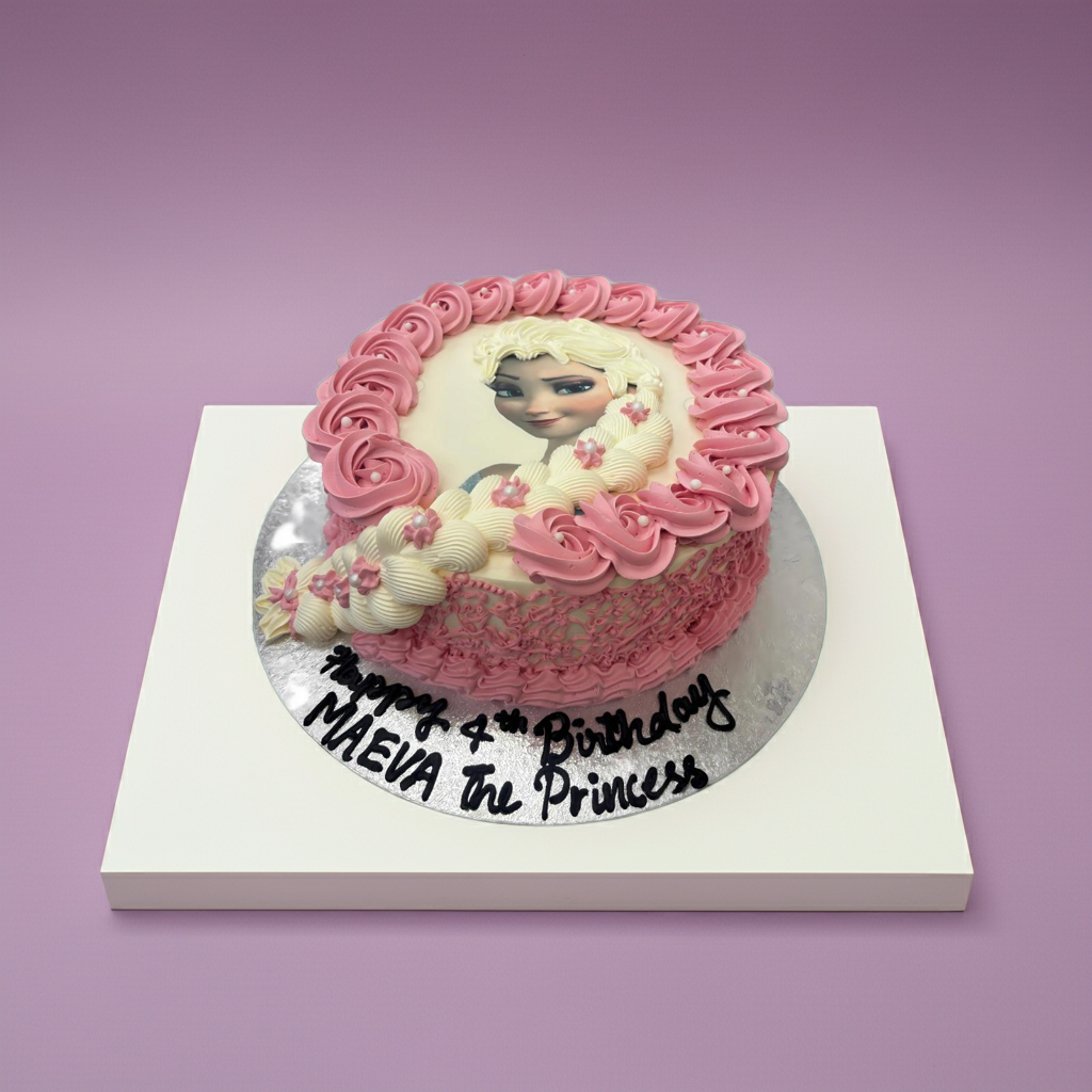 Elsa Theme Cake