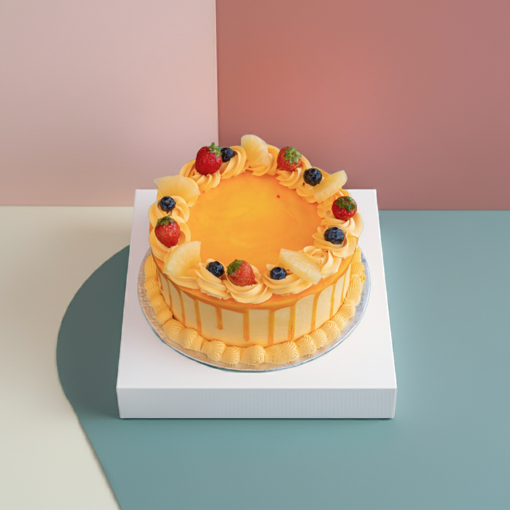 Exotic Mango Cake