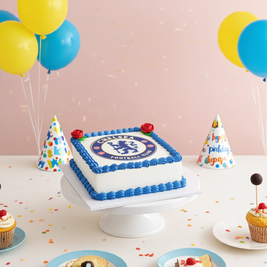 Football Chelsea Cake