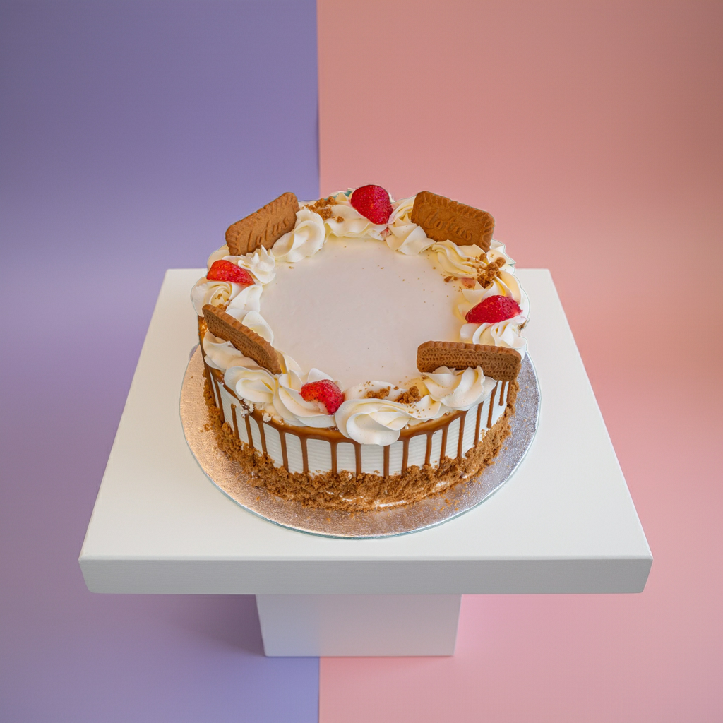Lotus Biscoff Cake