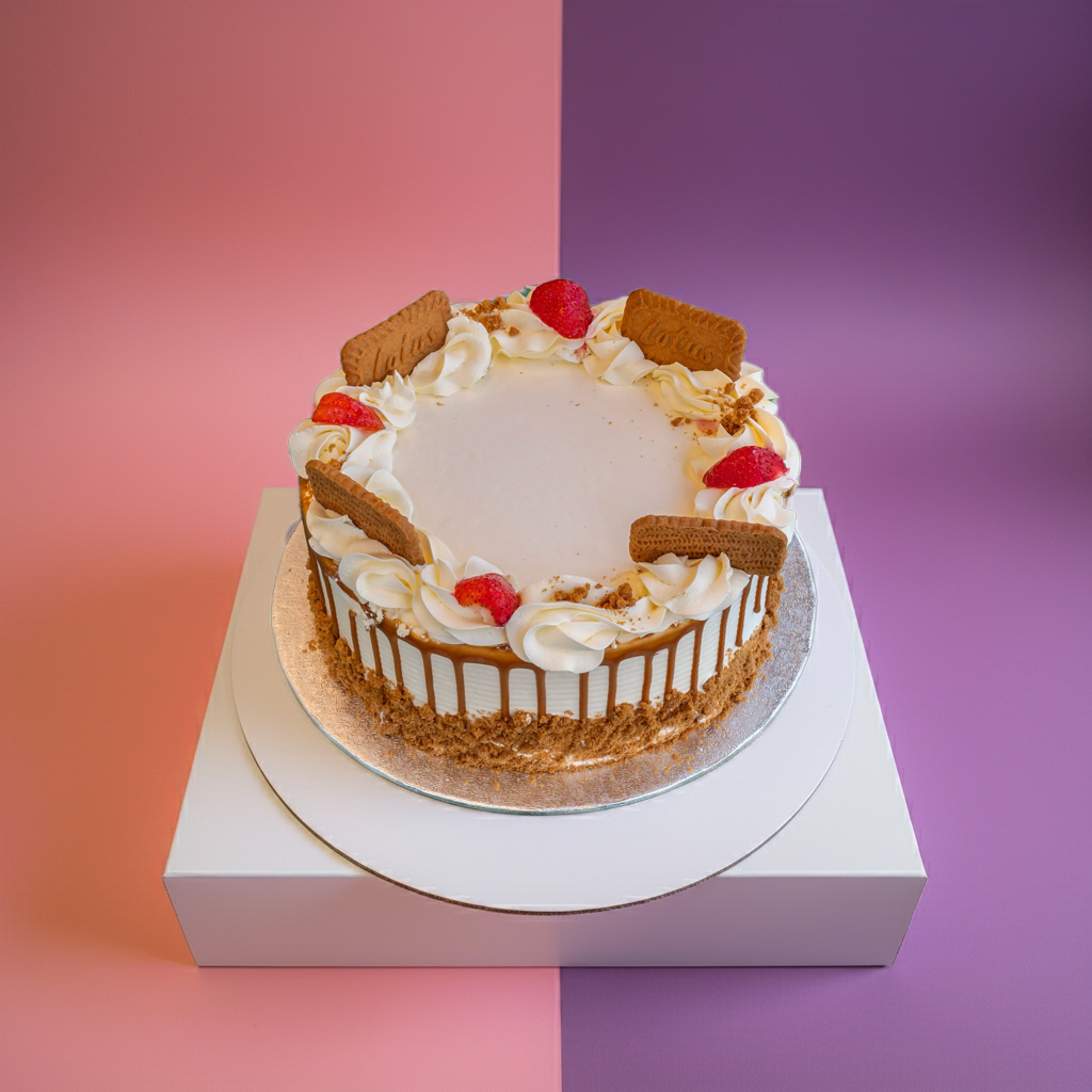 Lotus Biscoff Cake