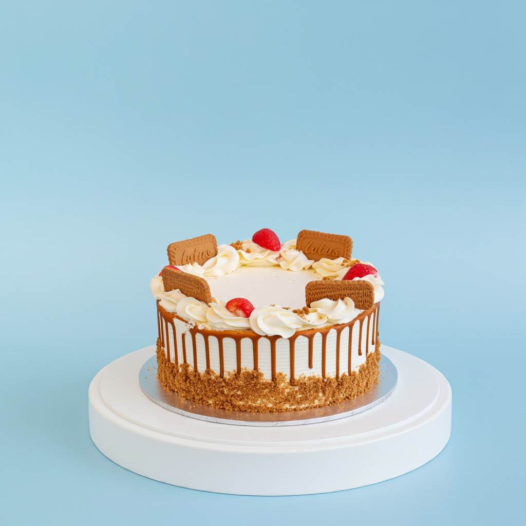 Lotus Biscoff Cake