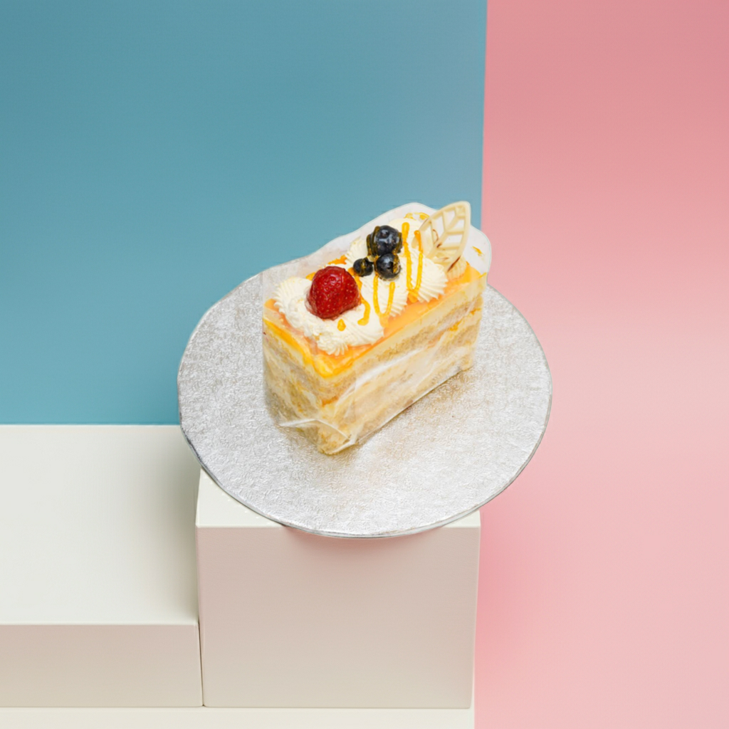 Mango Cake Slice