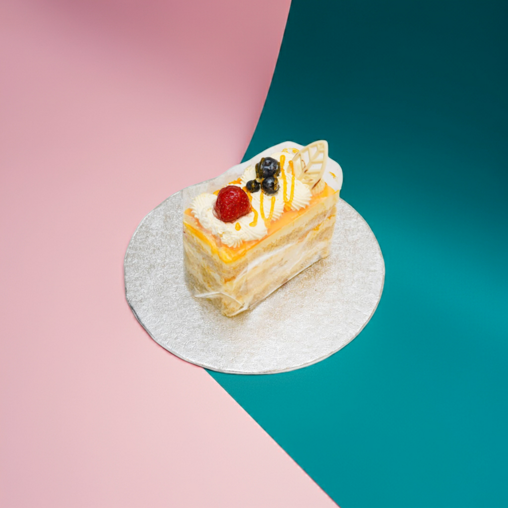 Mango Cake Slice