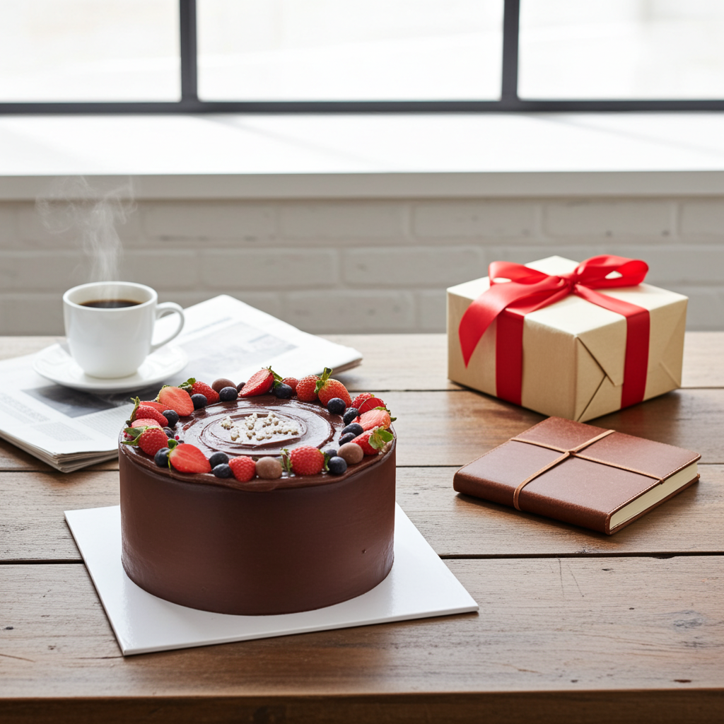 Nutella Double Chocolate Cake