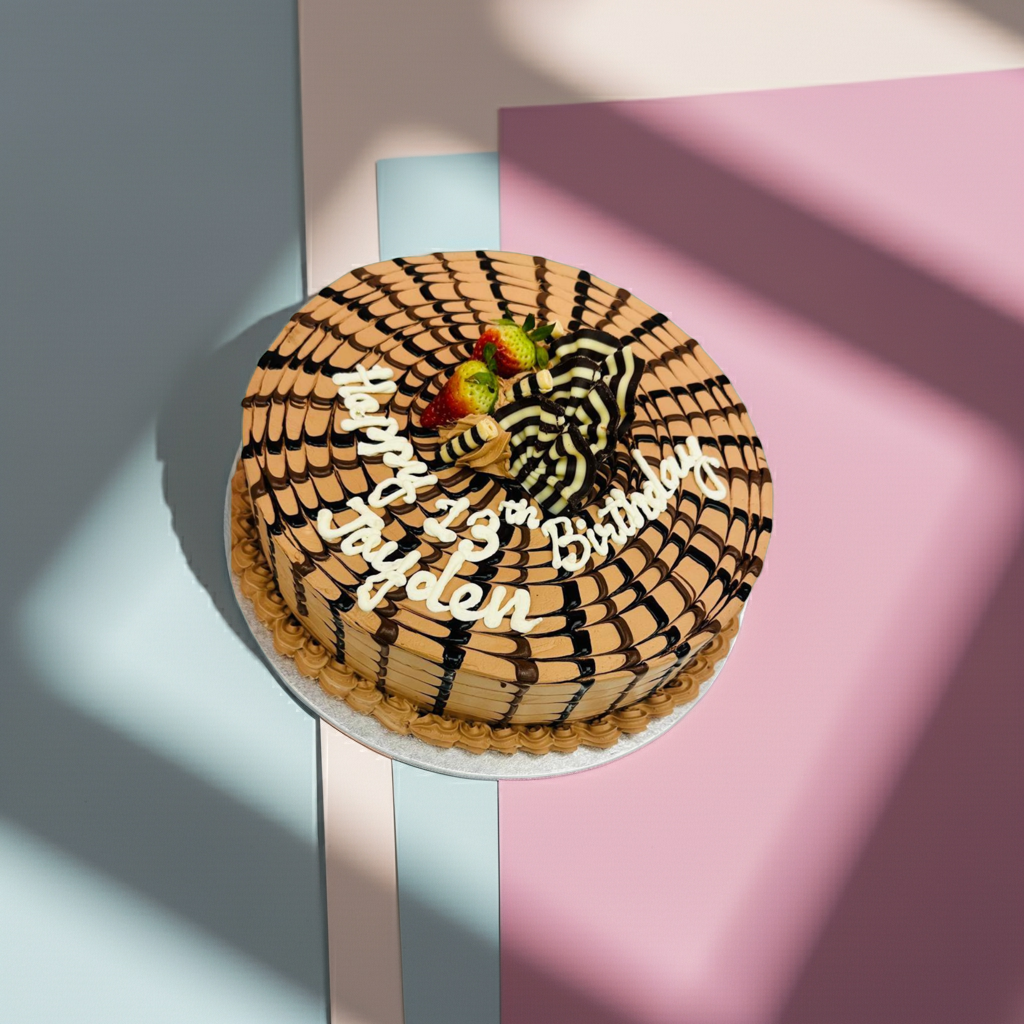 Nutella Whirlpool Cake