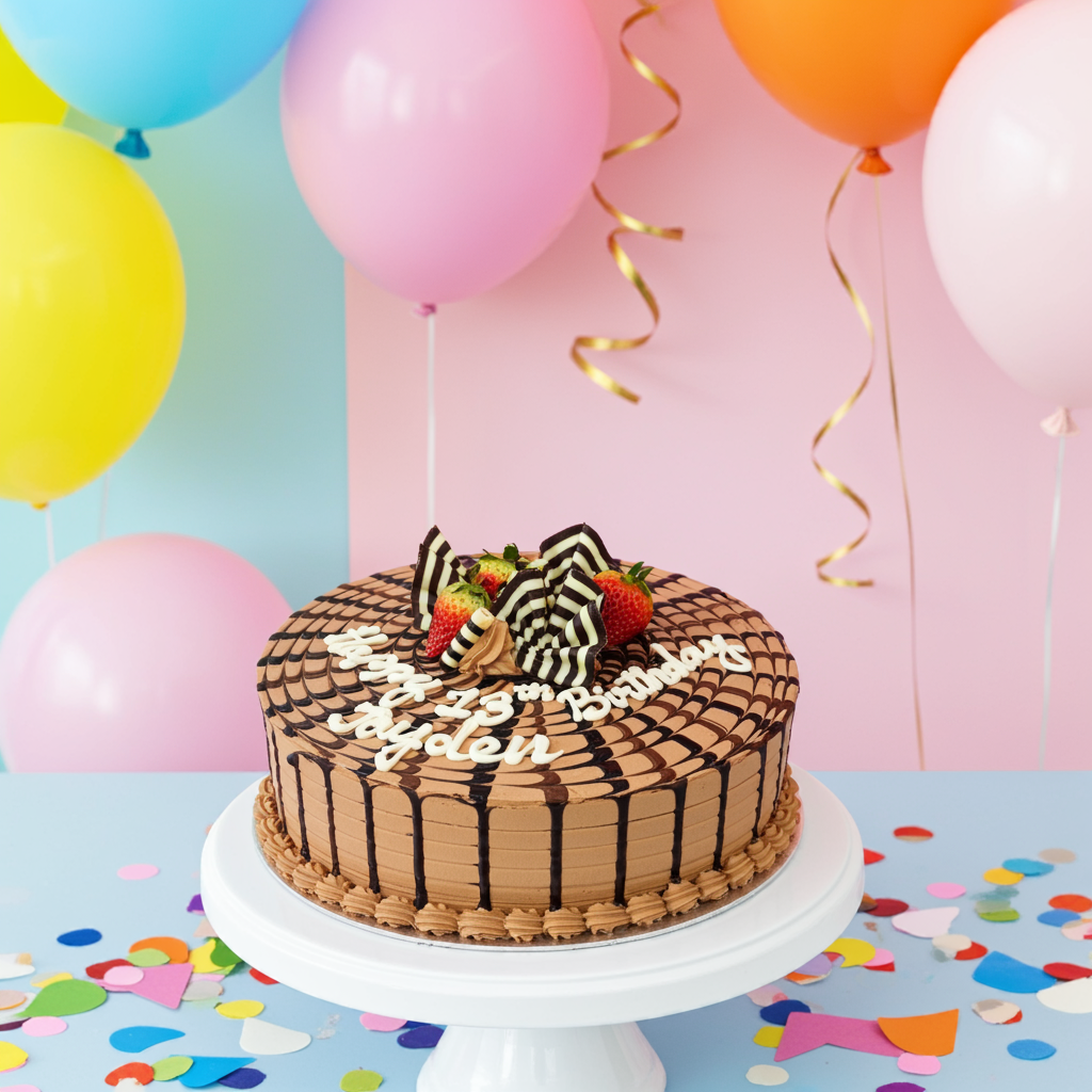 Nutella Whirlpool Cake