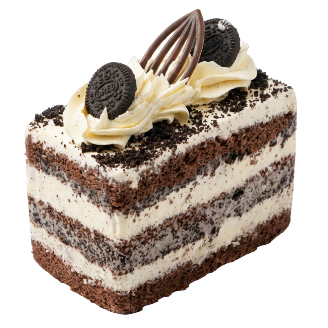 Oreo Cake Slice