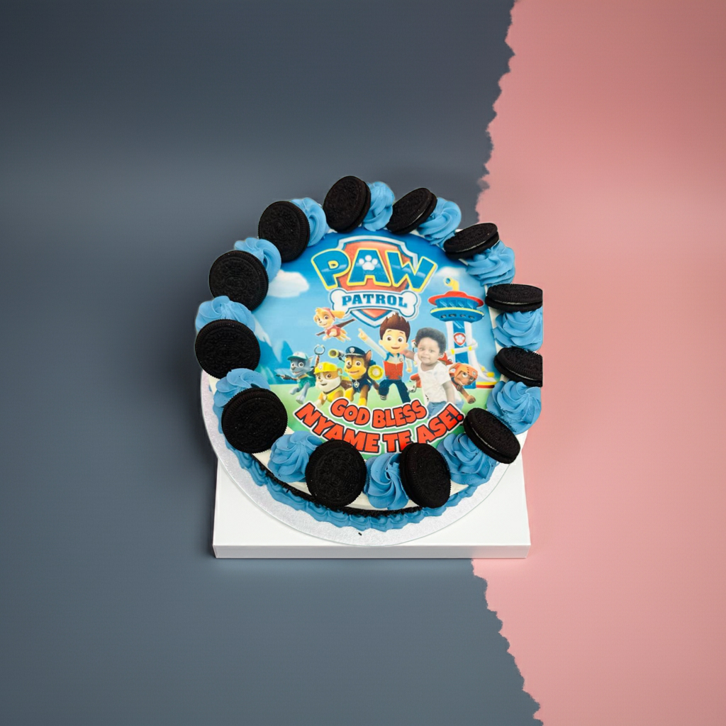 Paw Patrol Round Cake