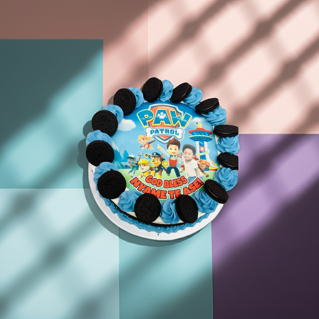 Paw Patrol Round Cake