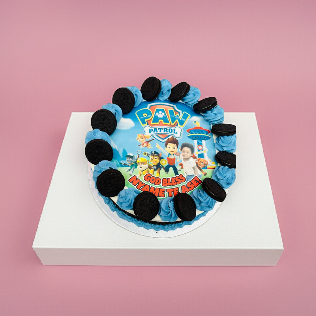 Paw Patrol Round Cake