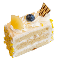 Pineapple Cake Slice