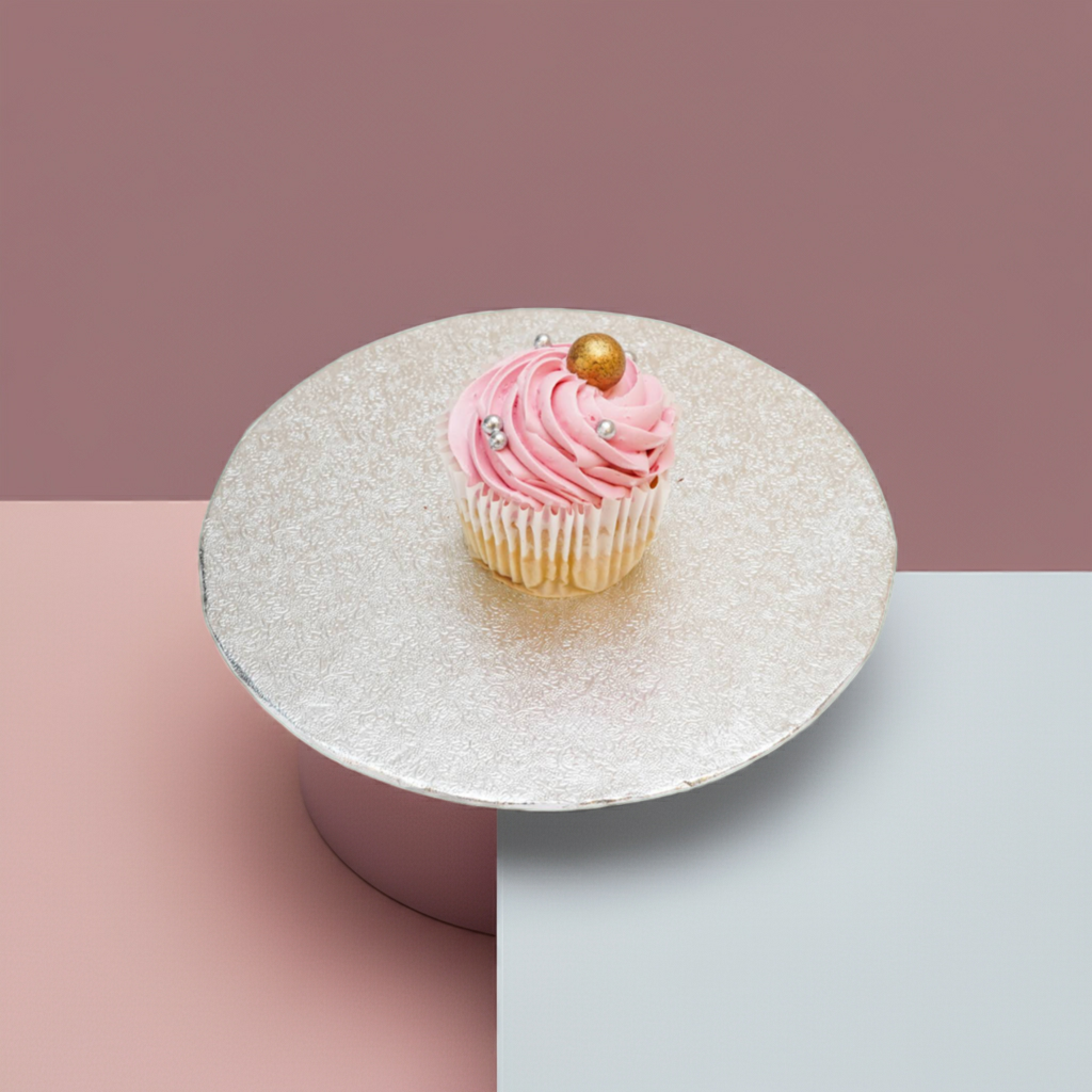 Pink Vanilla Cupcake
