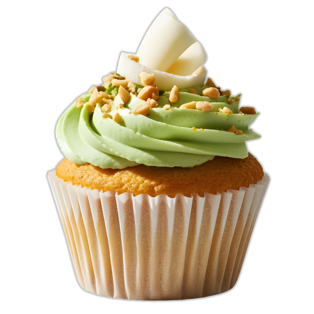 Pistachio Cupcake