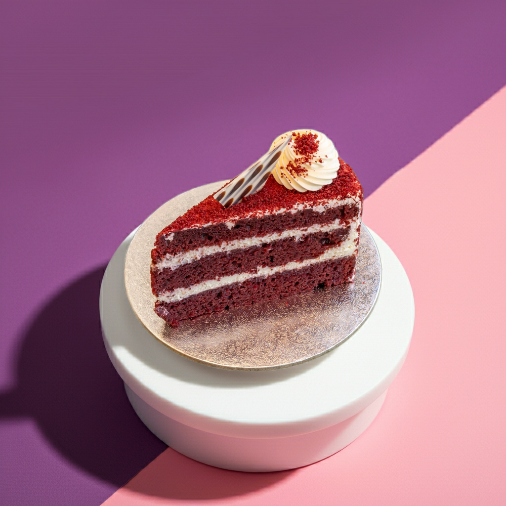 Red Velvet Cake Slice