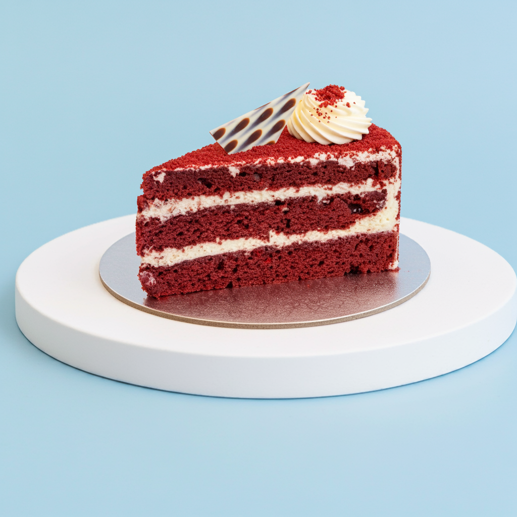 Red Velvet Cake Slice