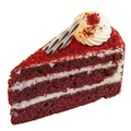 Red Velvet Cake Slice