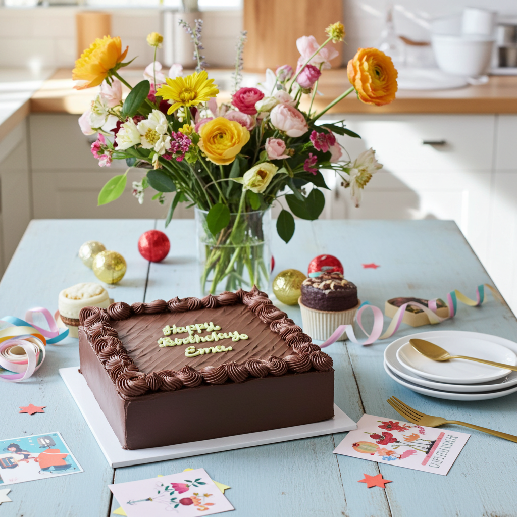 Absolute Chocolate Square Cake