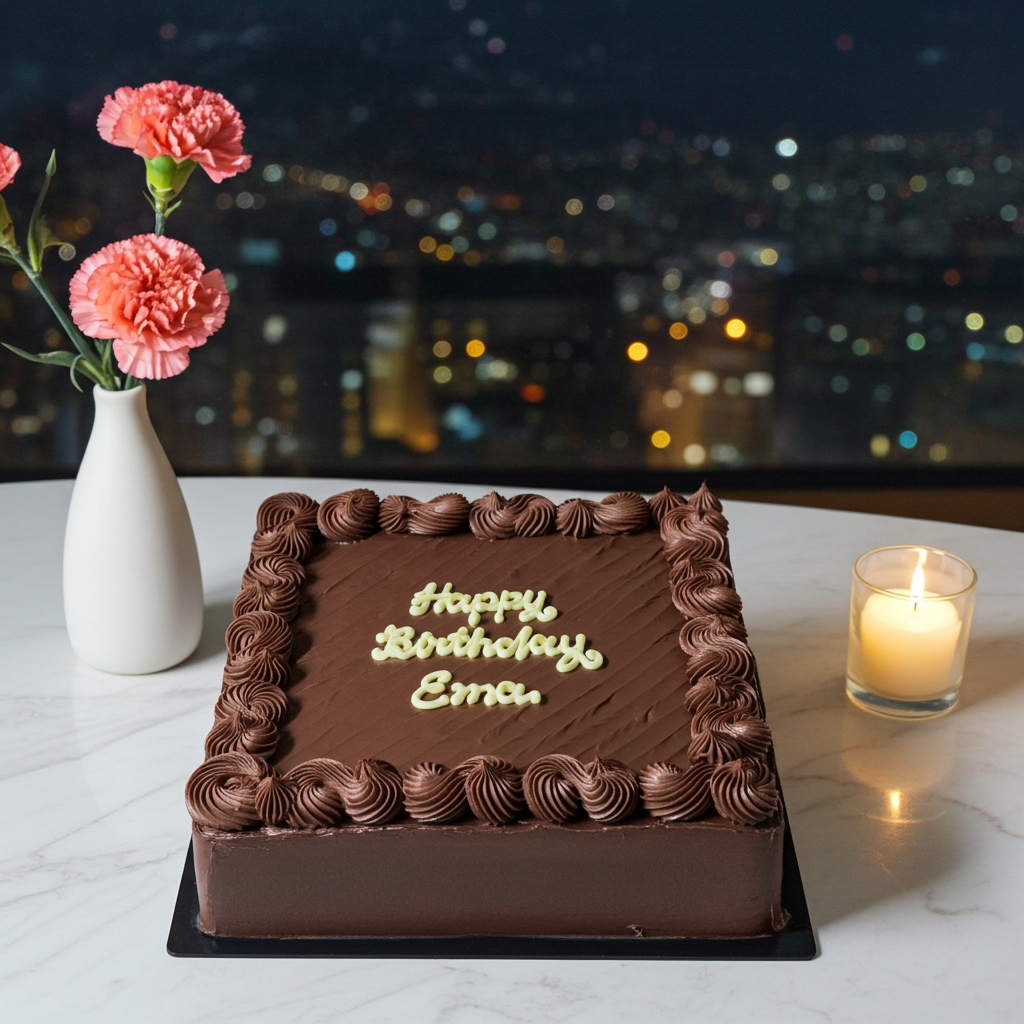 Absolute Chocolate Square Cake