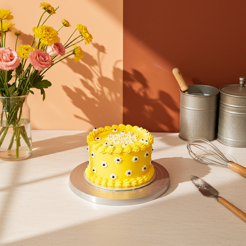Sunflower Custom Cake