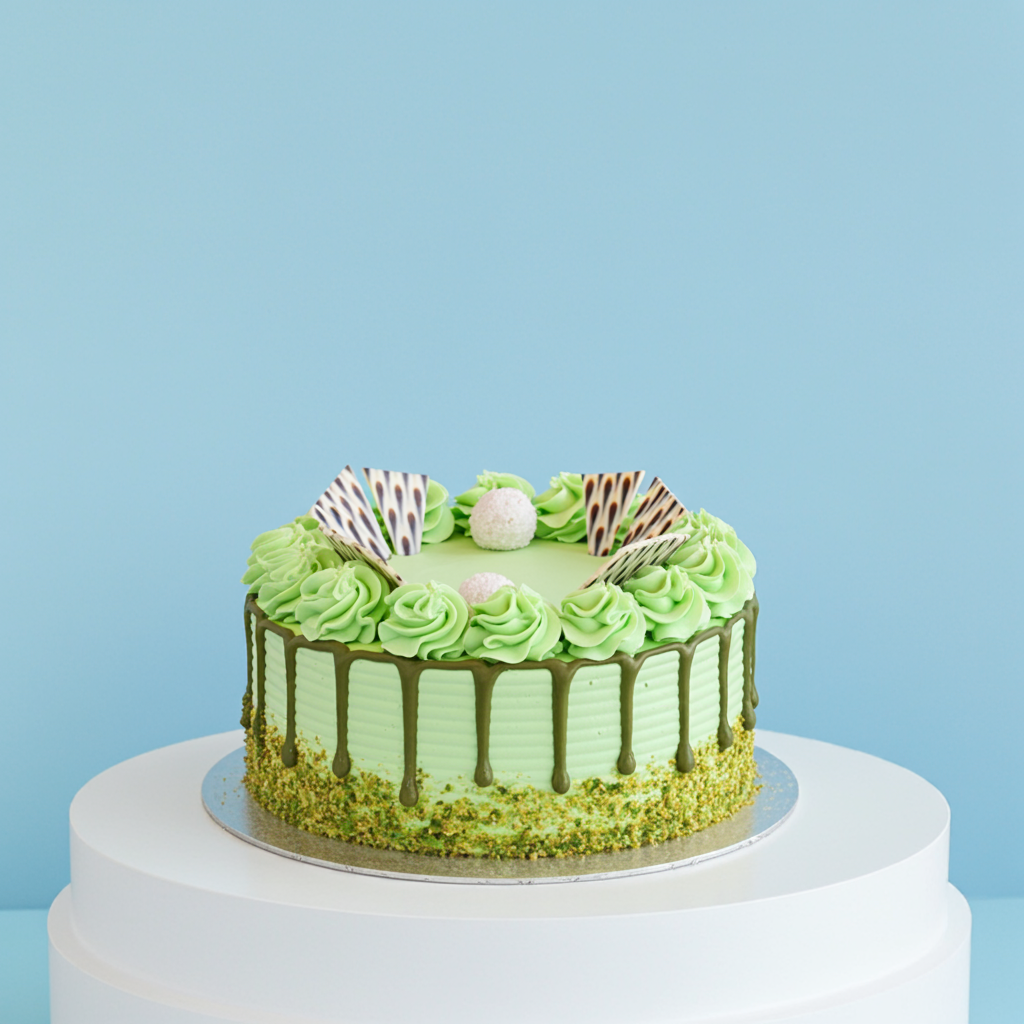 Trendy Pistachio Cake