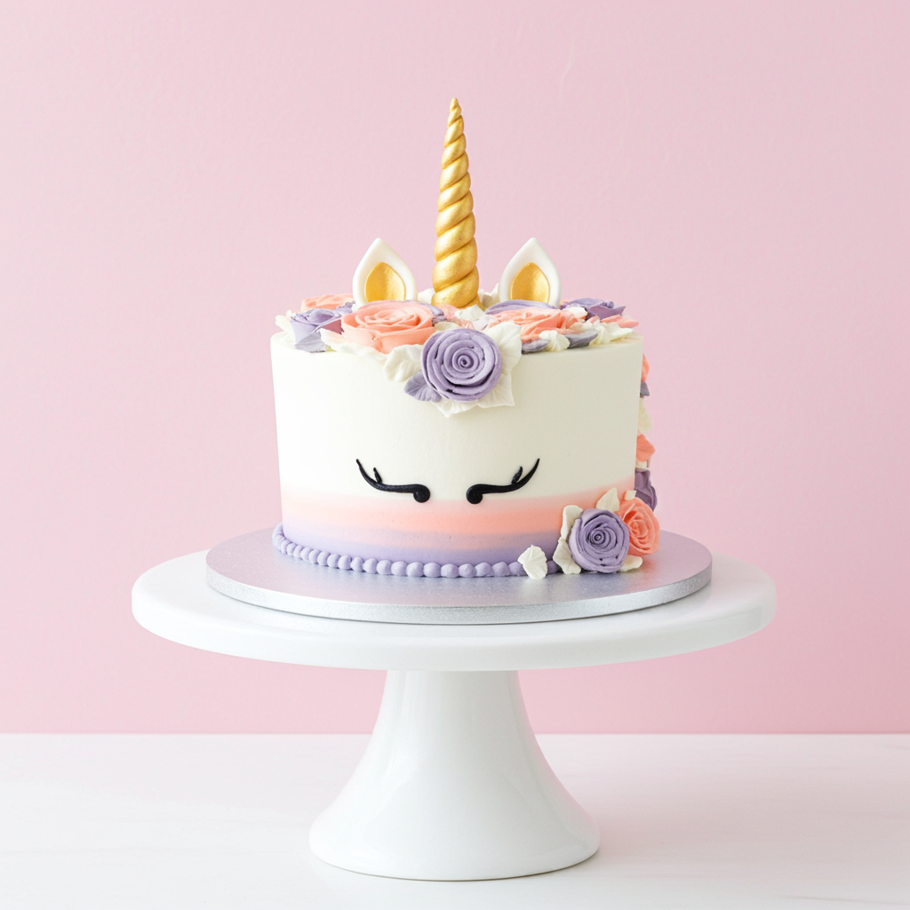 Unicorn Tower Cake